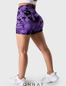 Onnat 3.6’Professional Tie Dye Shorts Violet / S