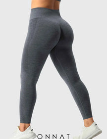 Onnat Amplify Seamless Leggings Charcoal Rey / Xs