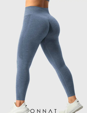 Onnat Amplify Seamless Leggings Grey Blue / Xs