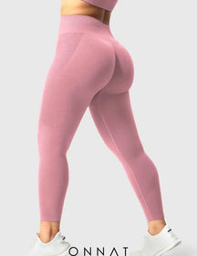 Onnat Amplify Seamless Leggings Pink / Xs