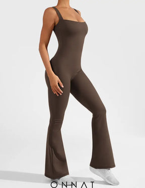 Onnat Ashley Flared Jumpsuit Jumpsuits