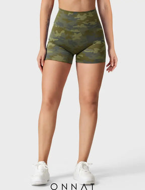 Onnat Camo Cargo Shorts