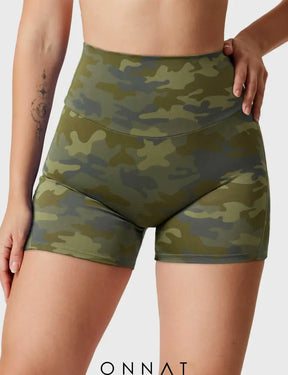 Onnat Camo Cargo Shorts