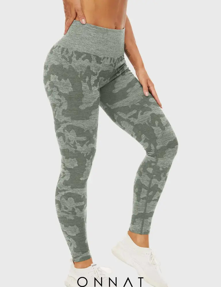 Onnat Camo Seamless Leggings