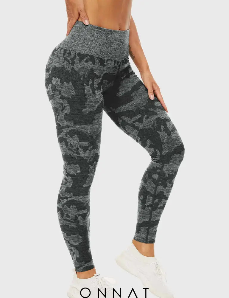 Onnat Camo Seamless Leggings