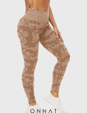 Onnat Camo Seamless Leggings