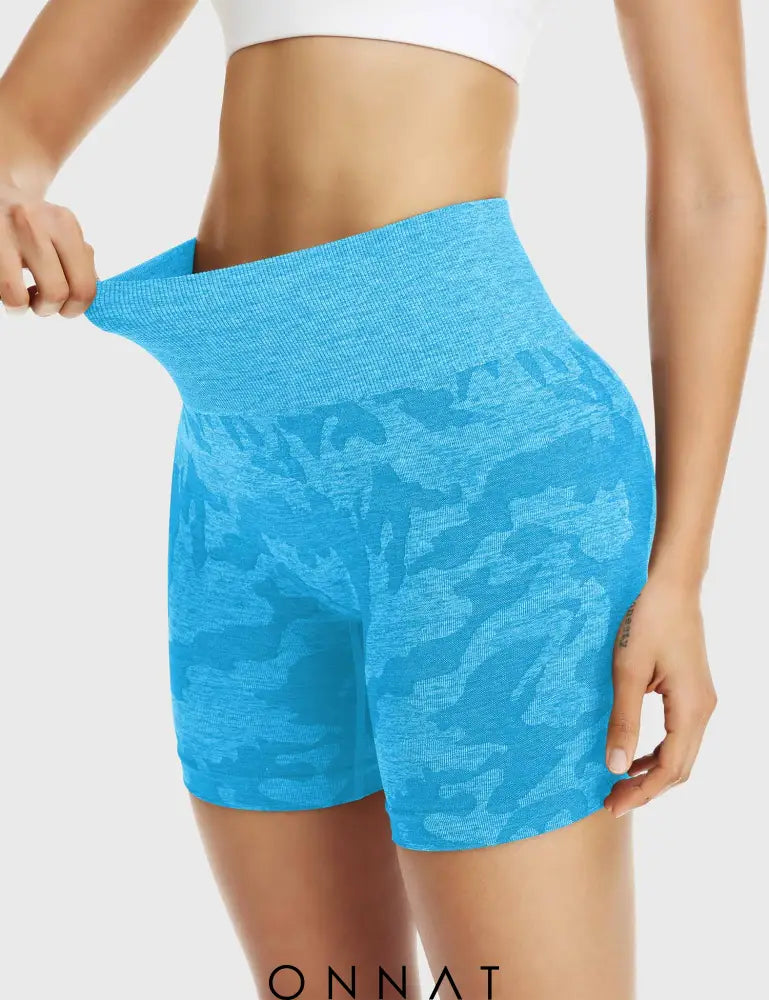 Onnat Camo Seamless Shorts