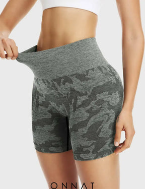 Onnat Camo Seamless Shorts