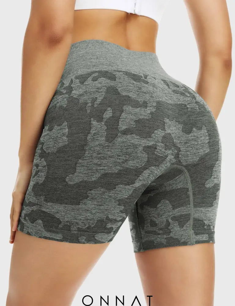 Onnat Camo Seamless Shorts