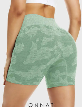 Onnat Camo Seamless Shorts