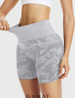 Onnat Camo Seamless Shorts