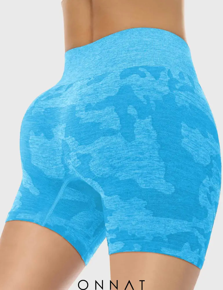 Onnat Camo Seamless Shorts