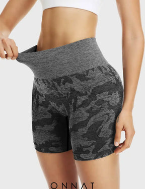 Onnat Camo Seamless Shorts