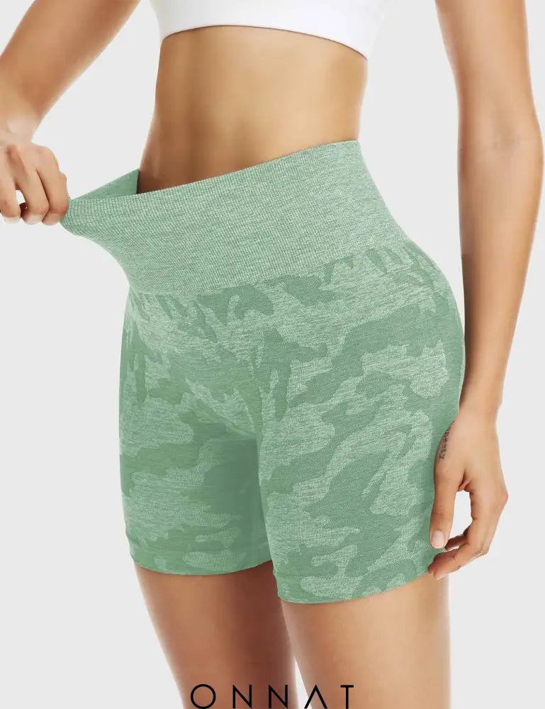 Onnat Camo Seamless Shorts