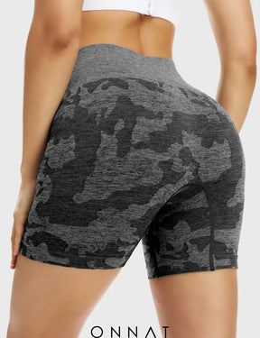 Onnat Camo Seamless Shorts