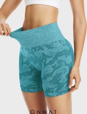 Onnat Camo Seamless Shorts