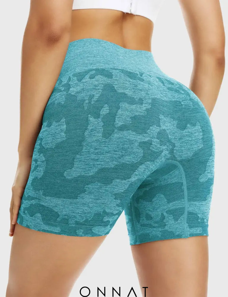 Onnat Camo Seamless Shorts