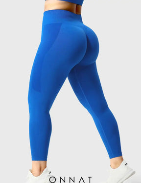 Onnat Classical Seamless Leggings Blue / Xs