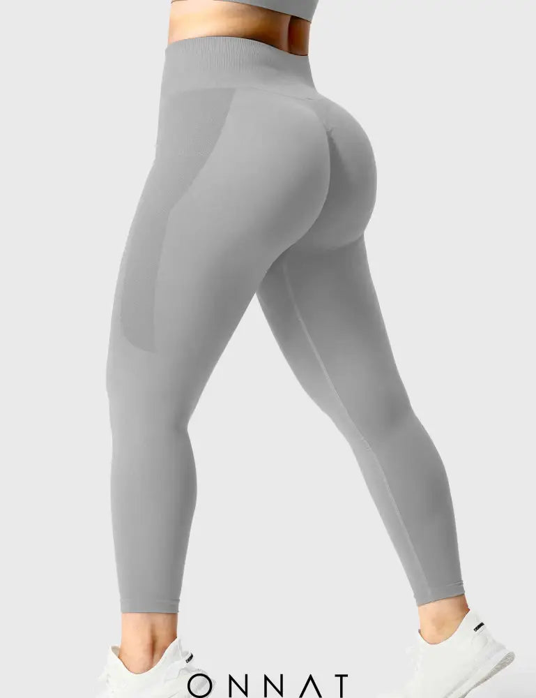 Onnat Classical Seamless Leggings Grey / Xs