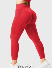 Onnat Classical Seamless Leggings Red / Xs