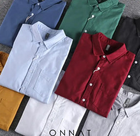 Onnat Cotton Premium Long Sleeve Shirt Menswear