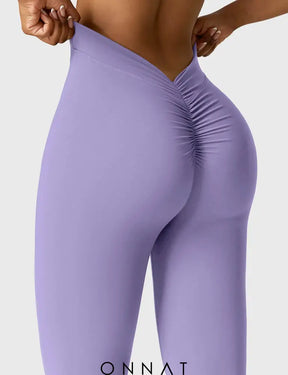 Onnat Daze V-Back Flare Leggings