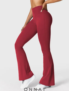 Onnat Daze V-Back Flare Leggings