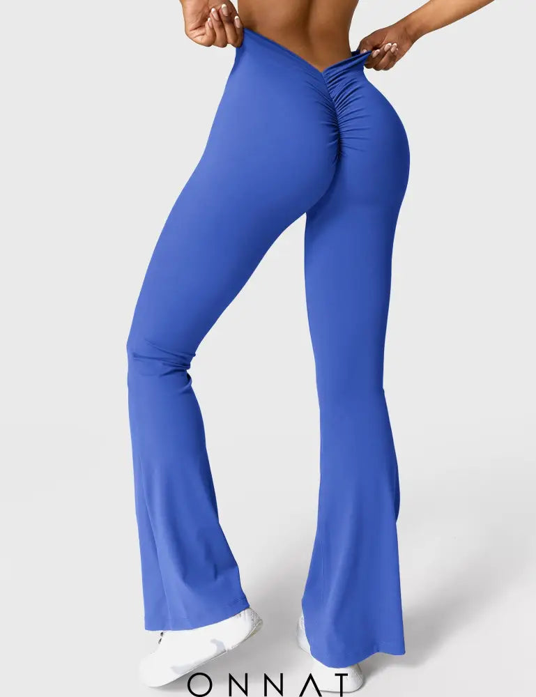 Onnat Daze V-Back Flare Leggings