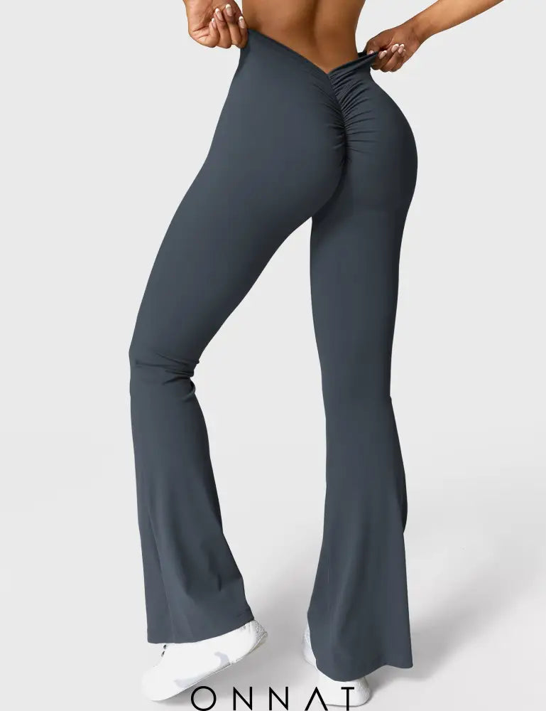 Onnat Daze V-Back Flare Leggings