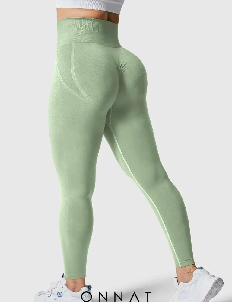 Onnat Dora Seamless Leggings Green / S