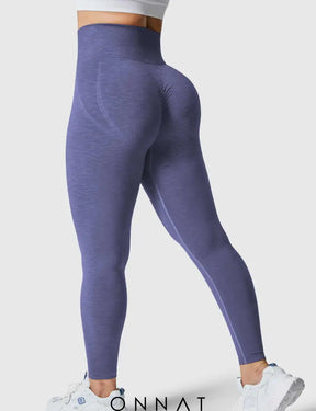 Onnat Dora Seamless Leggings Slate Blue / S