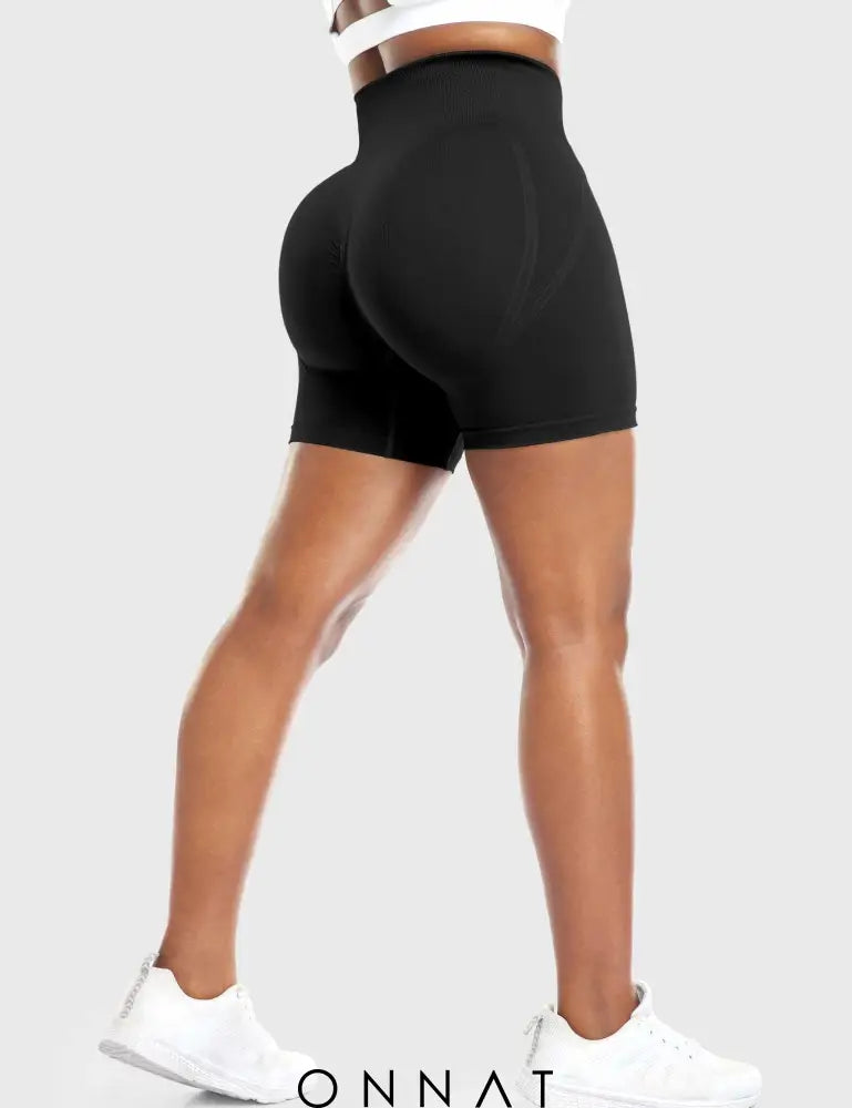 Onnat Dora Seamless Shorts Black / S