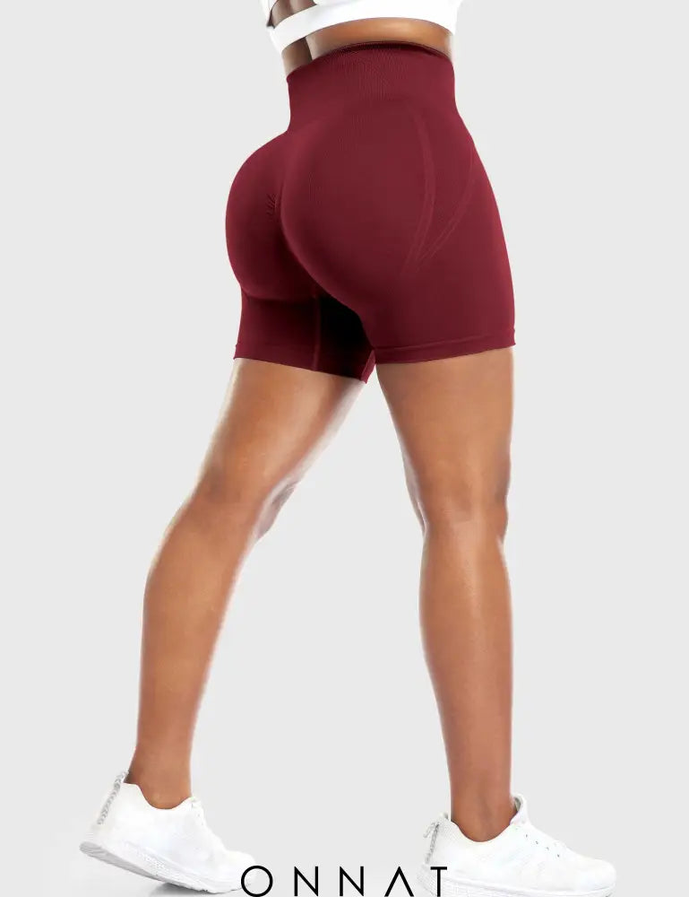 Onnat Dora Seamless Shorts Rosewood / S