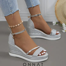 Onnat | Ellegance Sandal Zilver / 36 Sandals