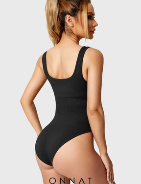 Onnat Glowy One Piece Workout Bodysuit Jumpsuits