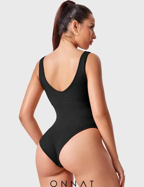 Onnat Glowy One Piece Workout Bodysuit Jumpsuits