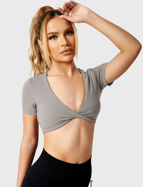 Onnat Kyla Short Sleeves Light Grey / Xs Tops