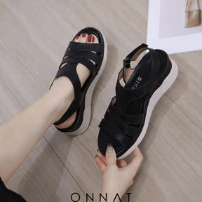 Onnat Ladies Breathable Casual Comfortable Adjustable Backstrap Sandals