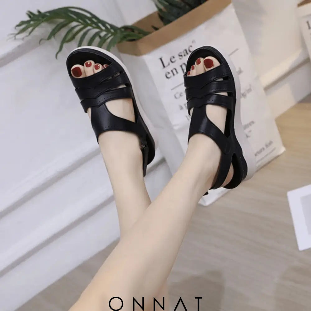 Onnat Ladies Breathable Casual Comfortable Adjustable Backstrap Sandals