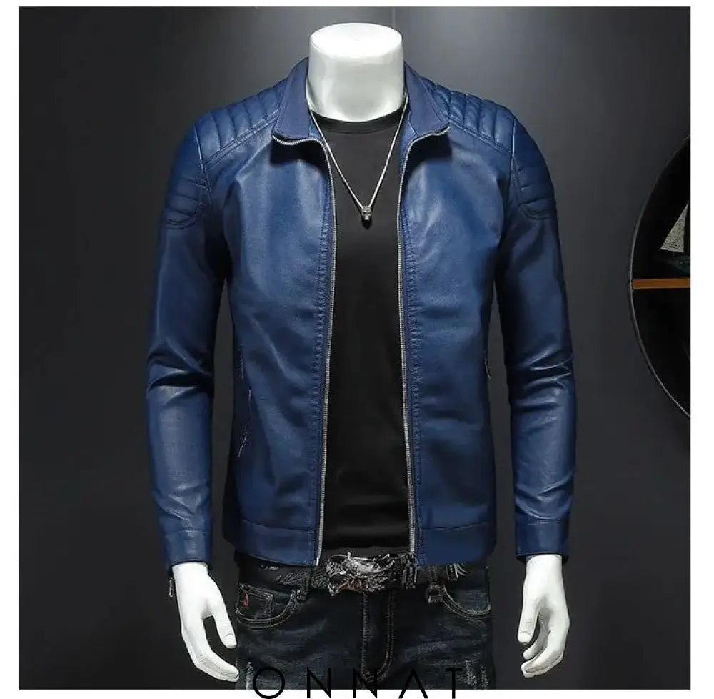 Onnat Leather Jacket Menswear