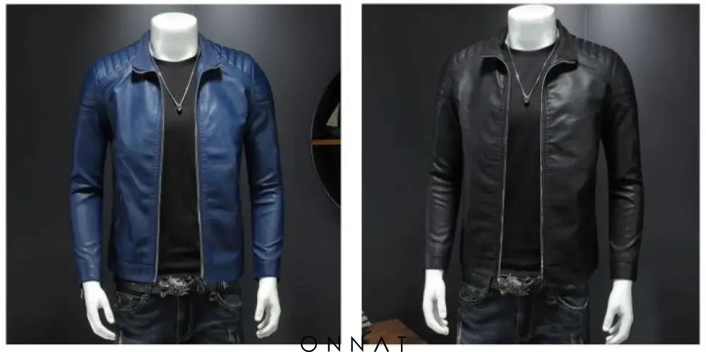 Onnat Leather Jacket Menswear