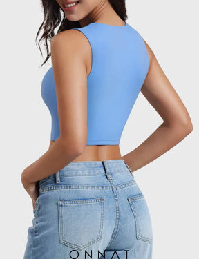 Onnat Lelia Sleeveless Crop Top Tops