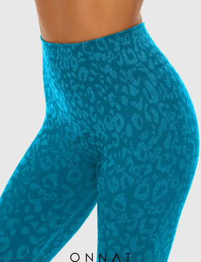 Onnat Leopard Seamless Leggings