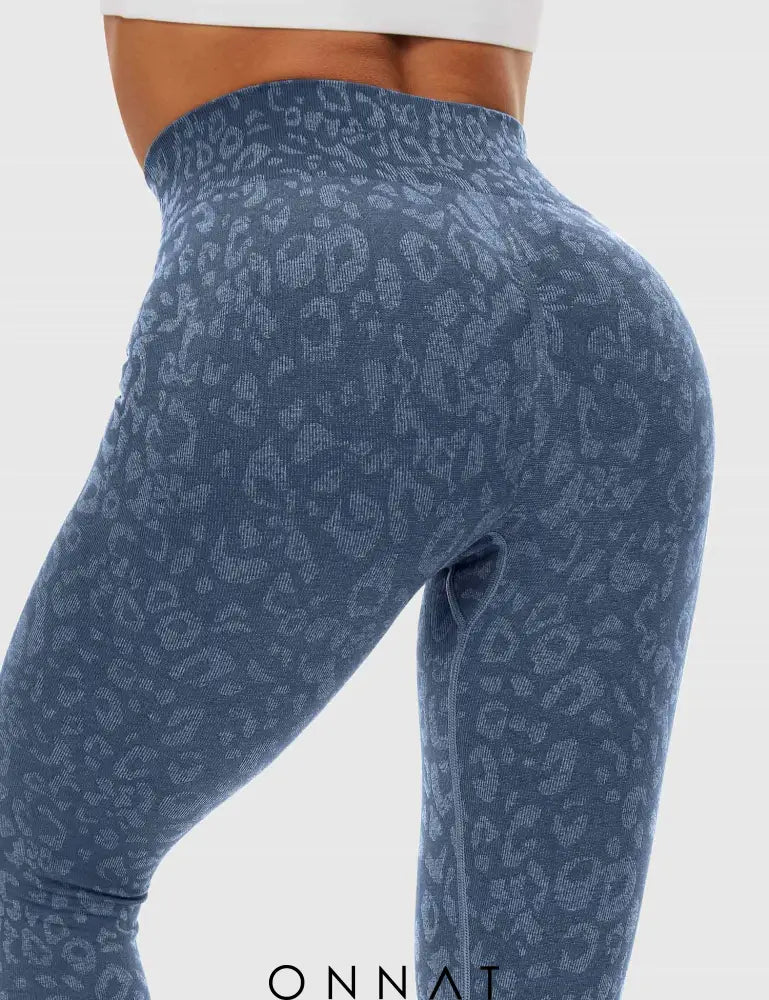 Onnat Leopard Seamless Leggings