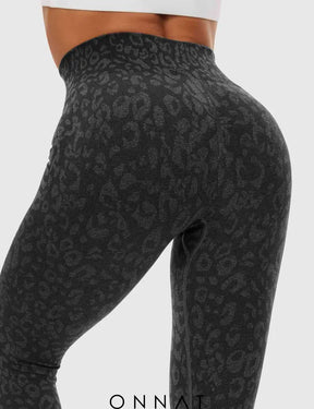 Onnat Leopard Seamless Leggings