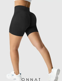 Onnat Light Color Amplify Seamless Shorts Black / Xs