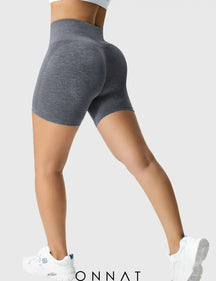 Onnat Light Color Amplify Seamless Shorts Grey / Xs