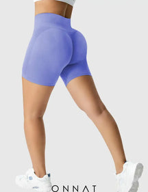 Onnat Light Color Amplify Seamless Shorts Lilac / Xs