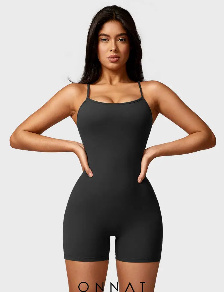 Onnat Lizvette Suspender Romper Jumpsuits