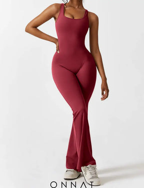 Onnat Lizvette V-Back Jumpsuit Jumpsuits